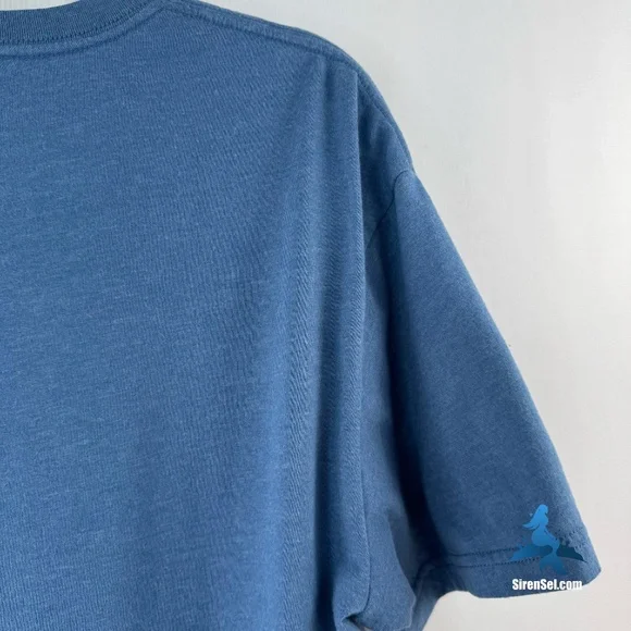 1245 True Classic Crewneck T-Shirt - Size L - Blue - Picture 9 of 12